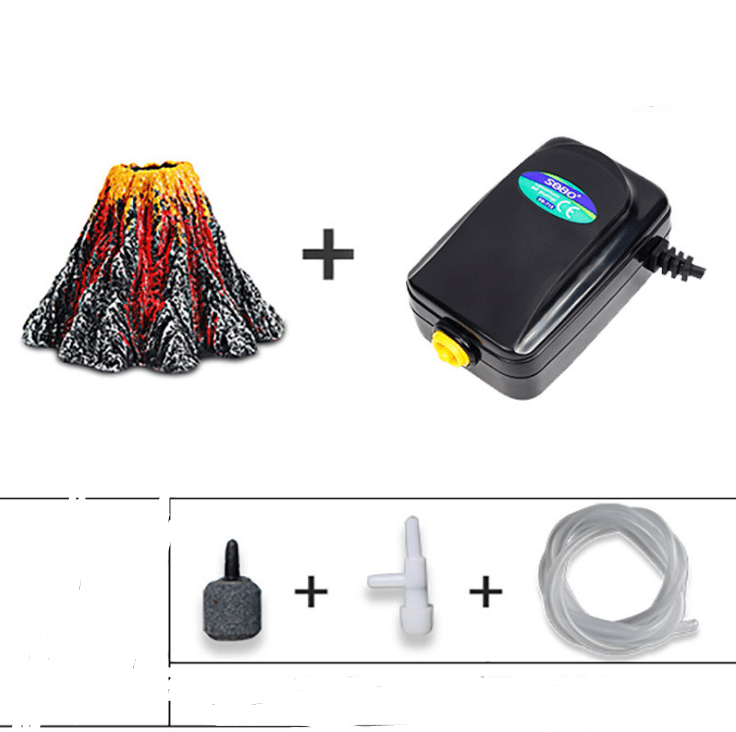 Magma Magic Resin Volcano For Aquariums