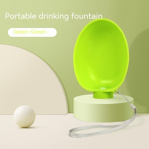 Portable Dog Drinking Bowl Outdoor Water Feeding Pet Outside Water Cup
