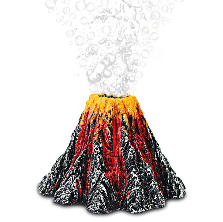 Magma Magic Resin Volcano For Aquariums