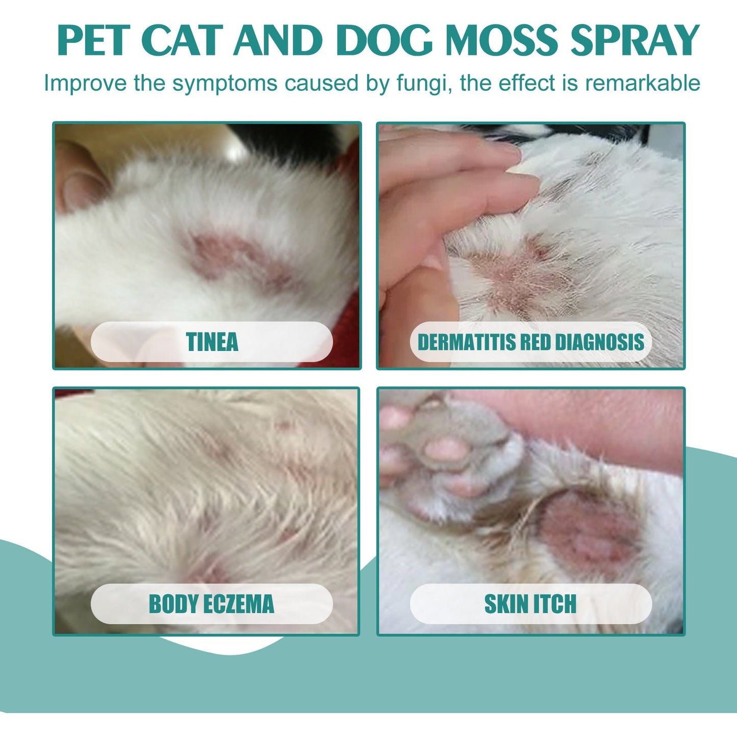Furry Friend Flea Repellent Spray Skin Soothing Itch Relief Pet Coat