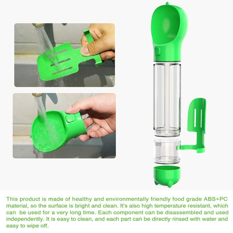 Portable Pet Dog Water Bottle Feeder Bowl Water Food Bottle Pets Outdoor Travel Drinking Dog Bowls Water Bowl for Dogs