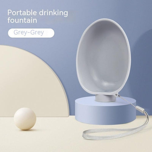 Portable Dog Drinking Bowl Outdoor Water Feeding Pet Outside Water Cup