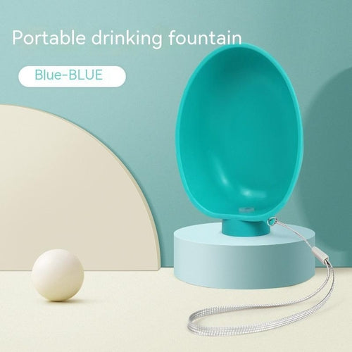 Portable Dog Drinking Bowl Outdoor Water Feeding Pet Outside Water Cup