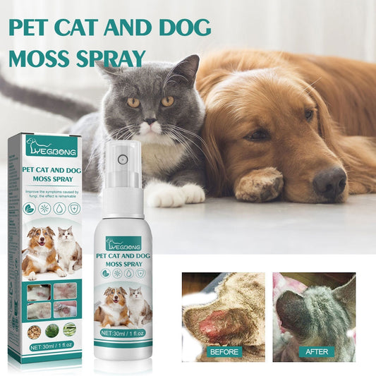 Furry Friend Flea Repellent Spray Skin Soothing Itch Relief Pet Coat