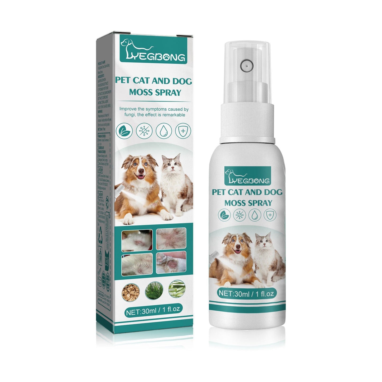 Furry Friend Flea Repellent Spray Skin Soothing Itch Relief Pet Coat