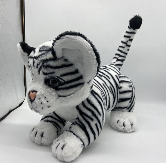 Playful stuffed animal buddy soft plush tiger toy for kids