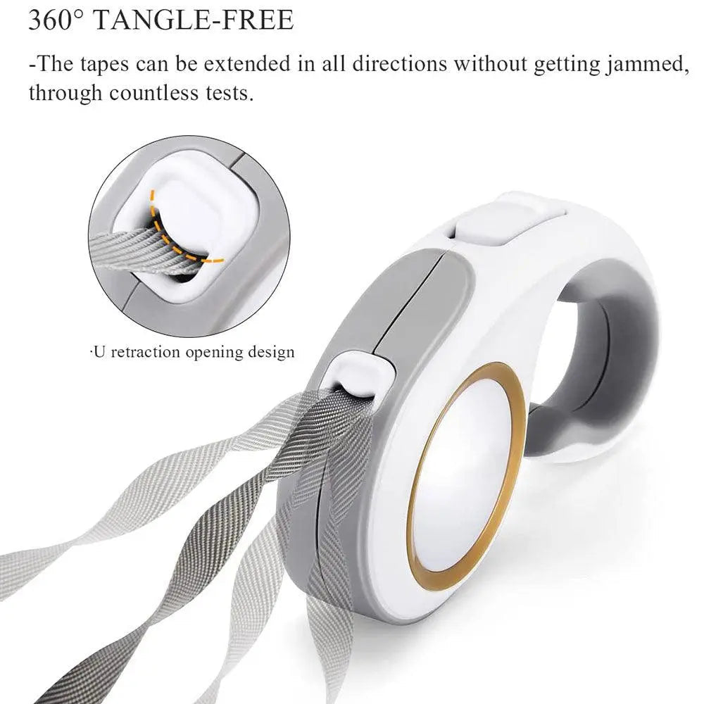 Ultimate Freedom & Control: Retractable Pet Leash for Dogs
