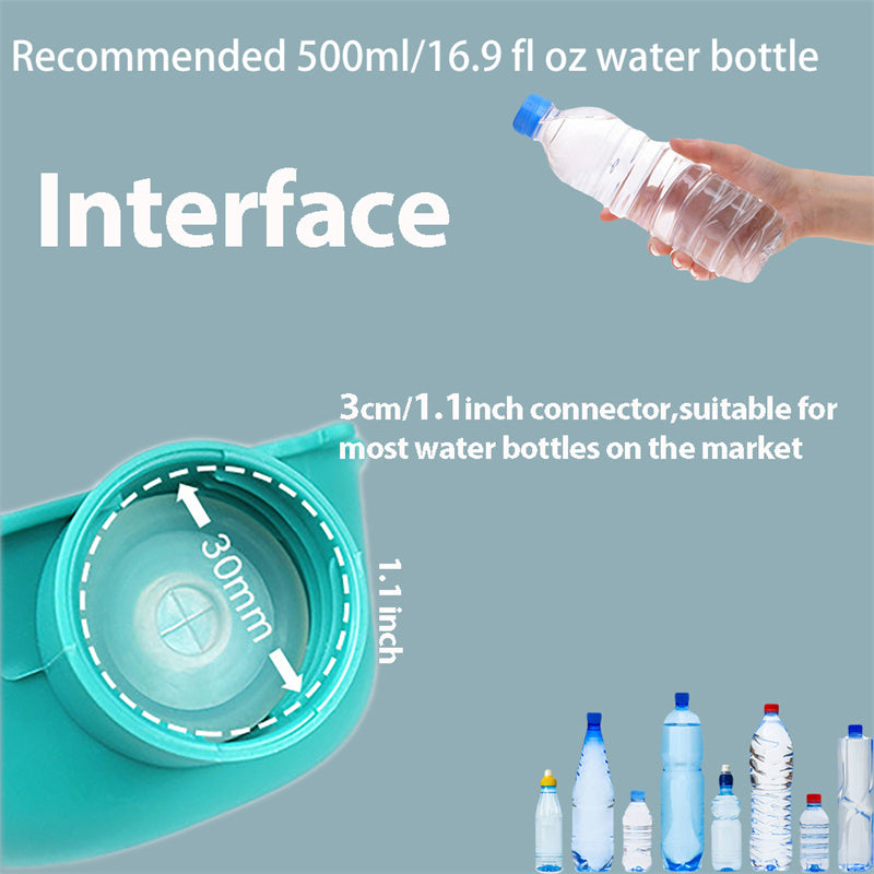 Portable Dog Drinking Bowl Outdoor Water Feeding Pet Outside Water Cup
