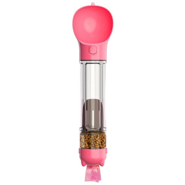 Portable Pet Dog Water Bottle Feeder Bowl Water Food Bottle Pets Outdoor Travel Drinking Dog Bowls Water Bowl for Dogs